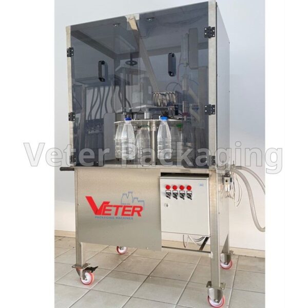 Αυτόματο γεμιστικό βιδωτικό μηχάνημα συσκευασίας Veter Packaging(2)