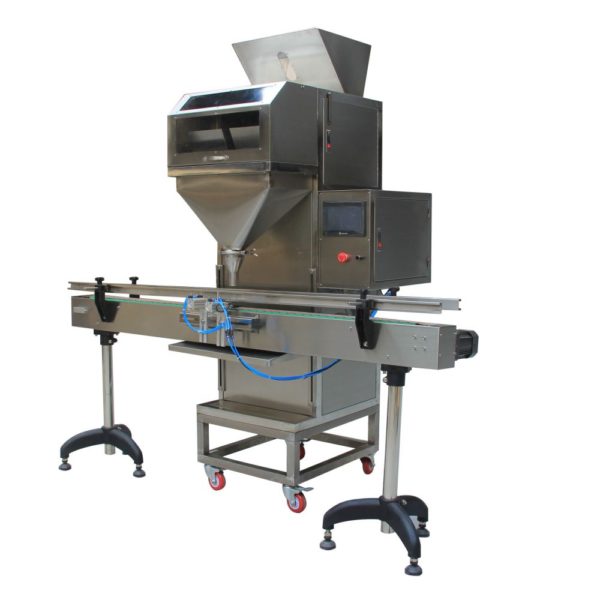 Automatic weighing filling machine for rice, legumes, nuts, sugar, coffee, animal feed, fertlizer