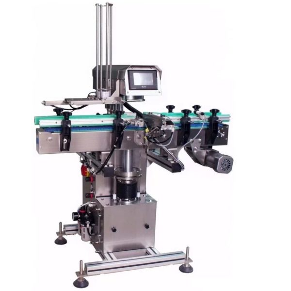 Automatic cap feeder and capping machine