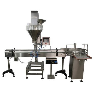 Automatic filling machine for packaging products in powder form AFP