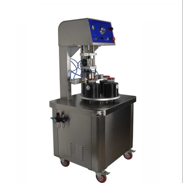 emi automatic rotary vacuum capping machine for jars