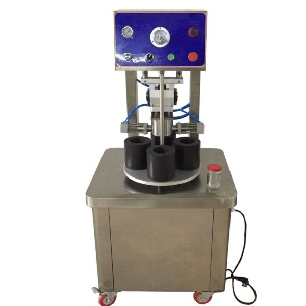 emi automatic rotary vacuum capping machine for jars