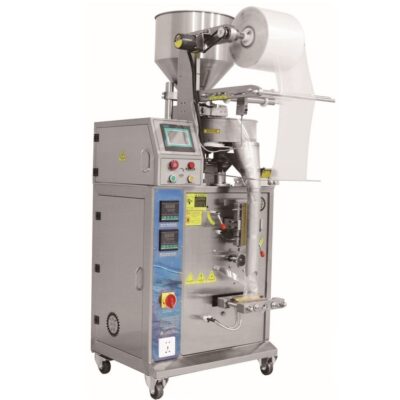 Vertical flow pack packaging machine for sticks