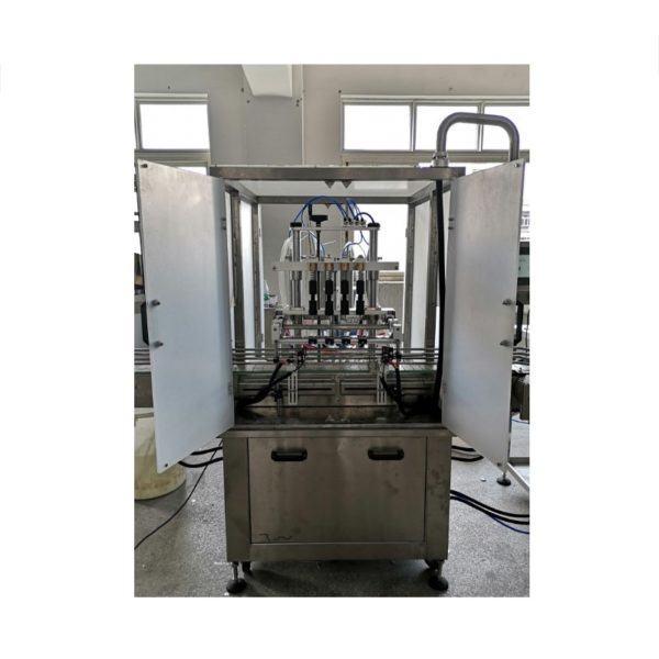 Automatic level filling machine with vacuum, for liquid and foaming products