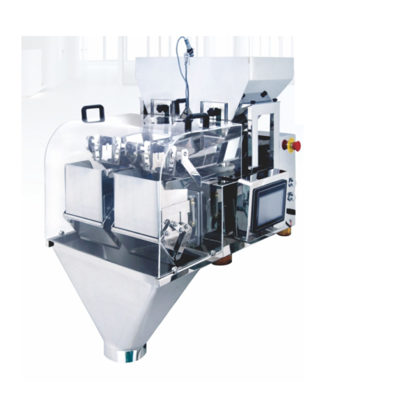 Semi automatic weighing filling machine for olives