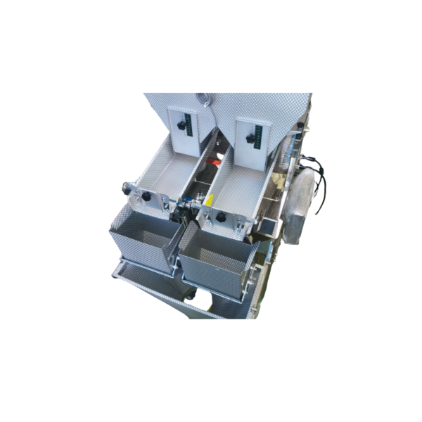 Semi automatic weighing filling machine for olives