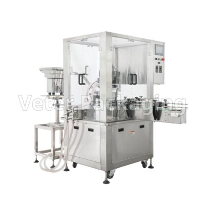 Monoblock γραναζωτό γεμιστικό βιδωτικό πλαστικών καπακιών